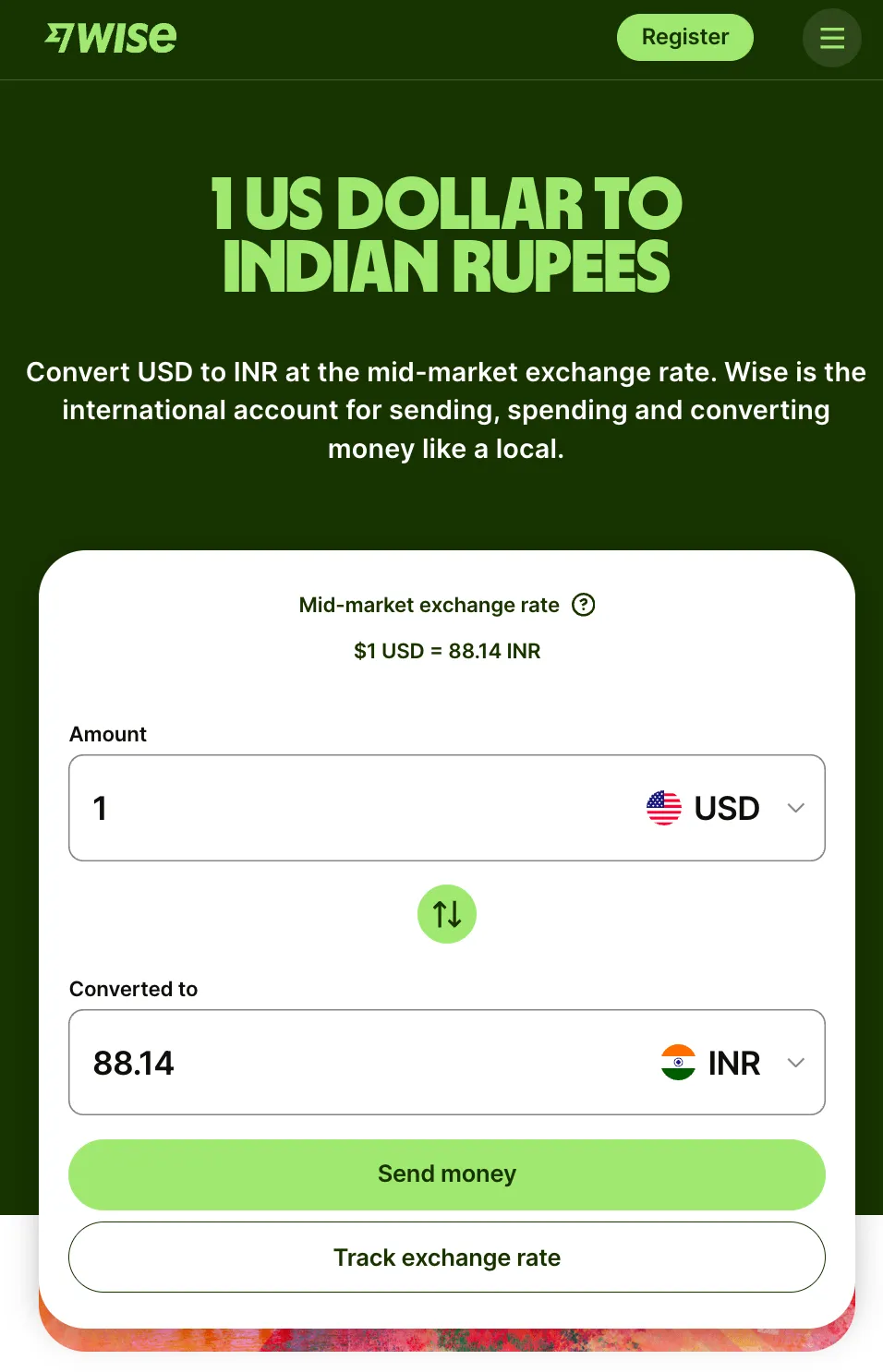 wise product led seo currency converter widget
